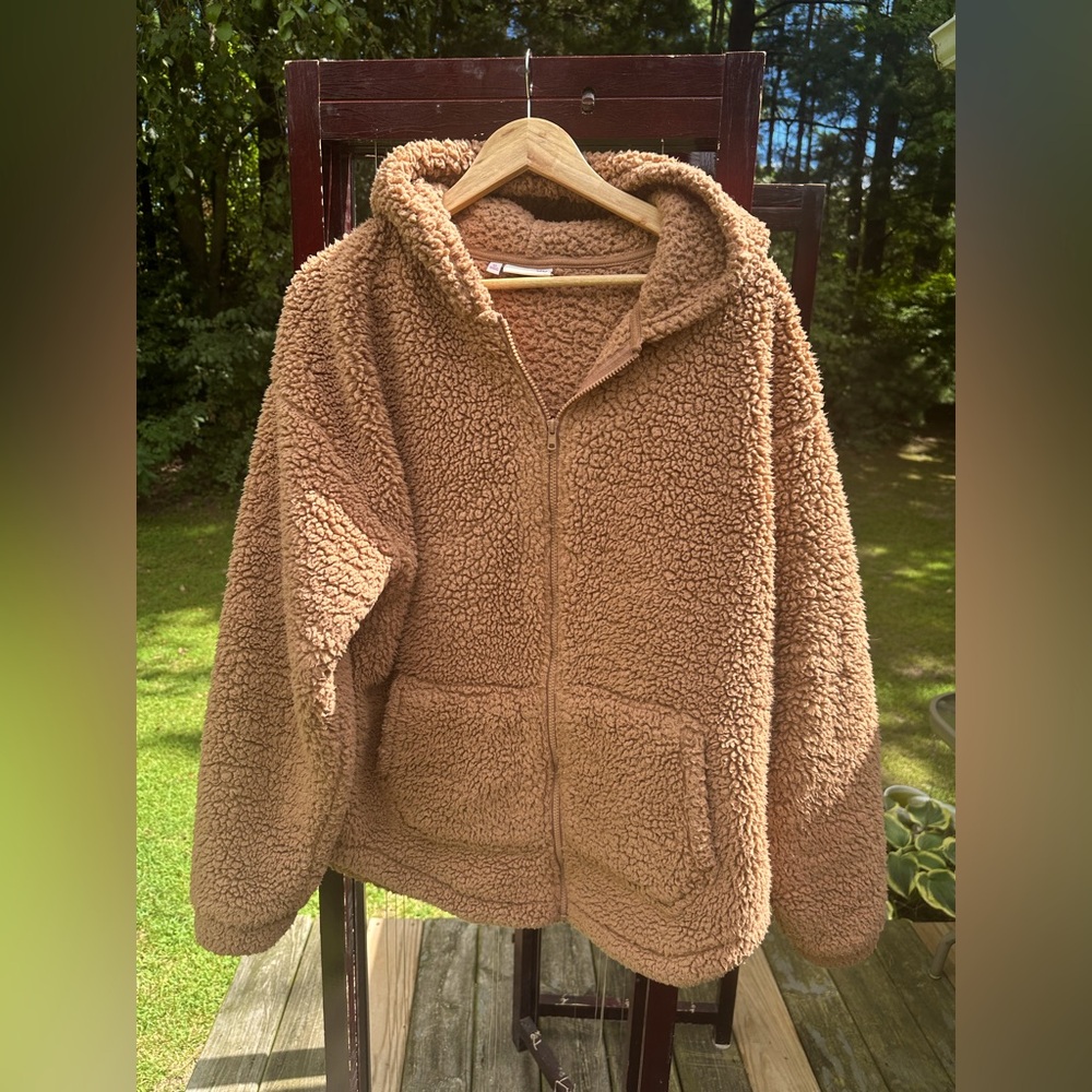 Oversized Teddy Coat